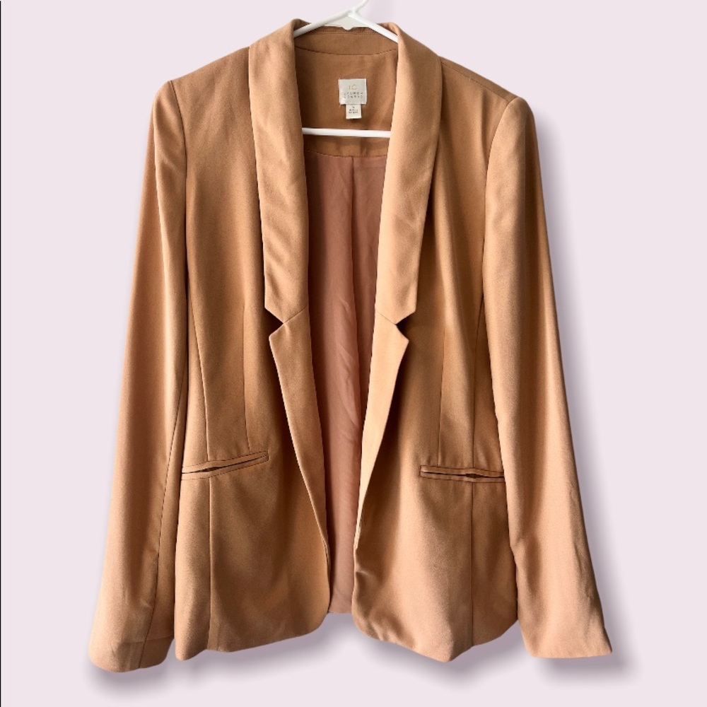 Lauren Conrad Women's Ponte Blazer Size 6 - Beige